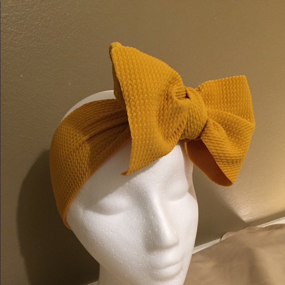 Baby/toddler/children’s Messy Bow headwrap